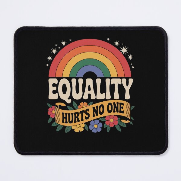 Item preview, Equality Hurts No One Shirt, Rainbow Pride Shirt, Equal Rights designed and sold by MinaReinger.