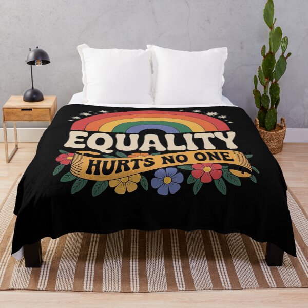 Item preview, Equality Hurts No One Shirt, Rainbow Pride Shirt, Equal Rights designed and sold by MinaReinger.