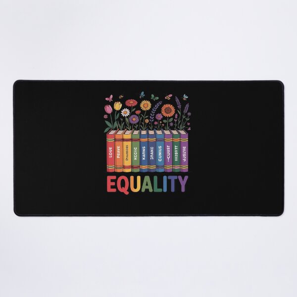 Item preview, Equal Rights Shirt, Book Flower Shirt, Social Justice designed and sold by marcusry.