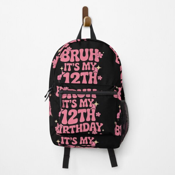Item preview, Pink Bruh It's My 12th Birthday Cute 12 Year Old Birthday designed and sold by ClassicAnthony.