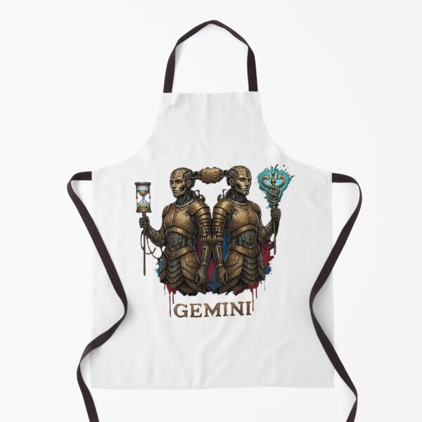 Item preview, Gemini | Dual Minds in Brass and Steel designed and sold by CelticSoulShop.