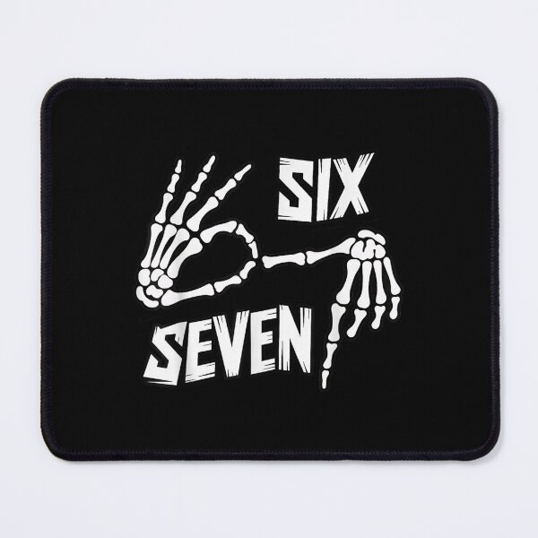 Item preview, Six Seven 6 7 Meme Skeleton Hands Sign designed and sold by Masonbaxter.