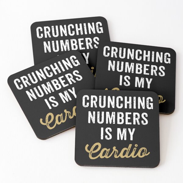 Artikelvorschau, Zahlen knacken ist mein Cardio - Buchhalter CPA Geschenk entworfen und verkauft von zenicafariana.