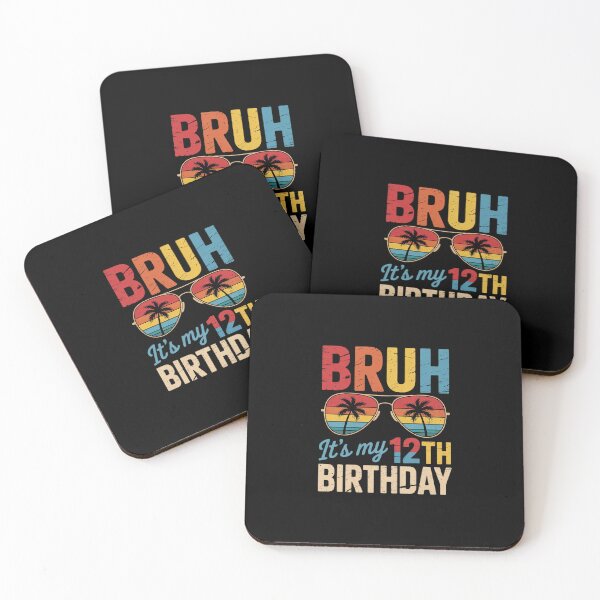 Item preview, Bruh It's My 12th Birthday 12 Year Old Birthday boys  designed and sold by ClassicAnthony.