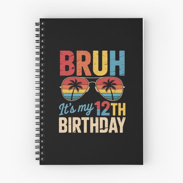 Item preview, Bruh It's My 12th Birthday 12 Year Old Birthday boys  designed and sold by ClassicAnthony.