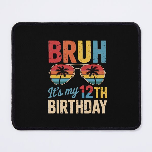 Item preview, Bruh It's My 12th Birthday 12 Year Old Birthday boys designed and sold by ClassicAnthony.