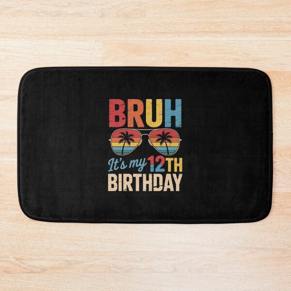 Item preview, Bruh It's My 12th Birthday 12 Year Old Birthday boys  designed and sold by ClassicAnthony.
