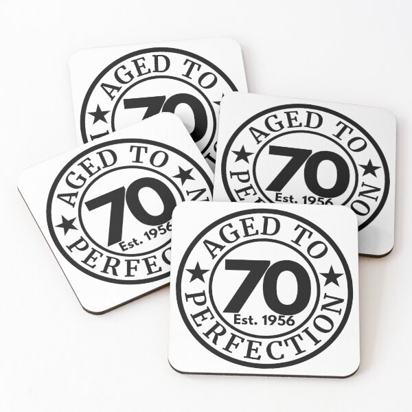 Item preview, Aged to Perfection 70 1956 | 70th Birthday Anniversary Celebration designed and sold by highflycrafts.