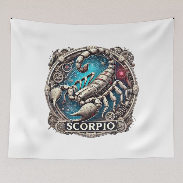 Item preview, Scorpio – The Cyber Scorpion of the Stars designed and sold by CelticSoulShop.