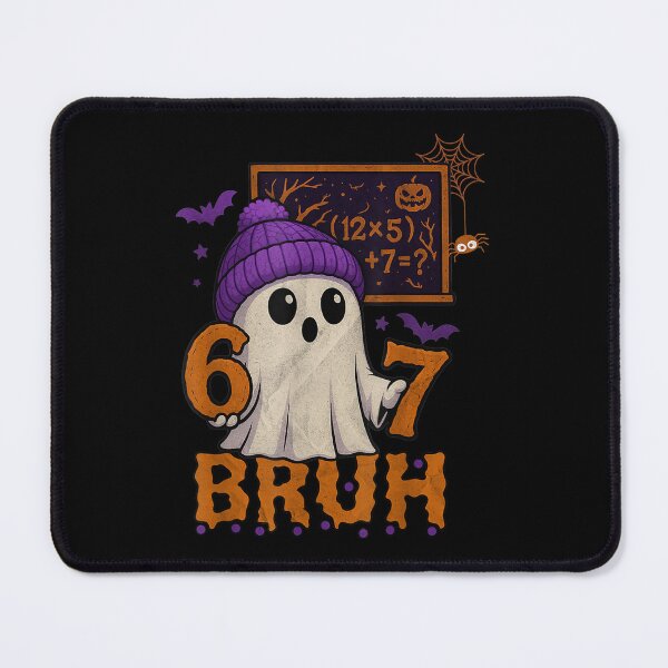 Item preview, 67 Teacher Halloween Ghost Six Seven Meme Math Equation Bruh designed and sold by Masonbaxter.