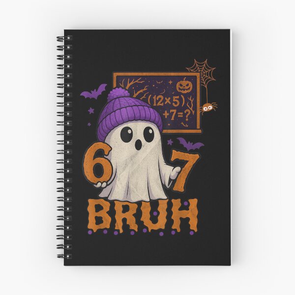 Item preview, 67 Teacher Halloween Ghost Six Seven Meme Math Equation Bruh designed and sold by Masonbaxter.
