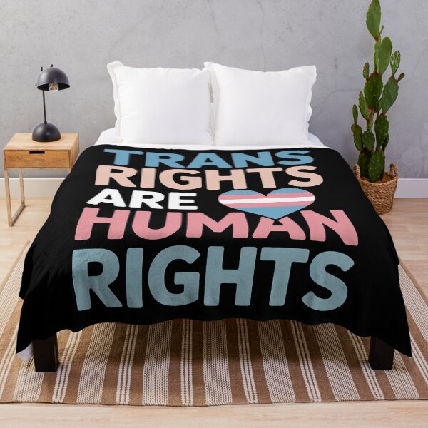 Item preview, Activist T Shirt Trans Rights Are Human Rights designed and sold by RansomFlatley.