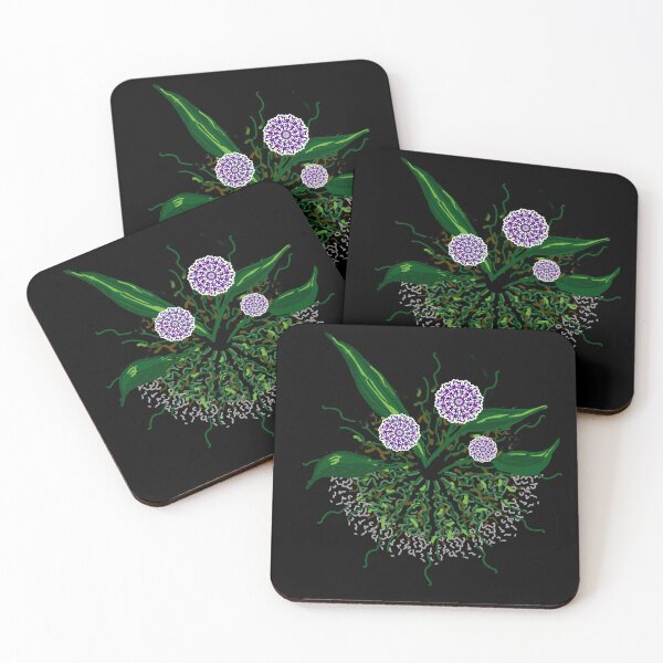 Item preview, Pinks, in purple.  designed and sold by humanscale Arts.