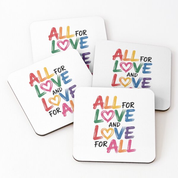 Item preview, All For Love And Love For All Shirt, Comfort Colors designed and sold by FranzFriesen.