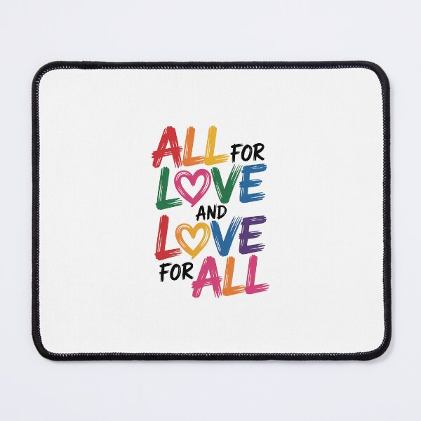 Item preview, All For Love And Love For All Shirt, Comfort Colors designed and sold by FranzFriesen.