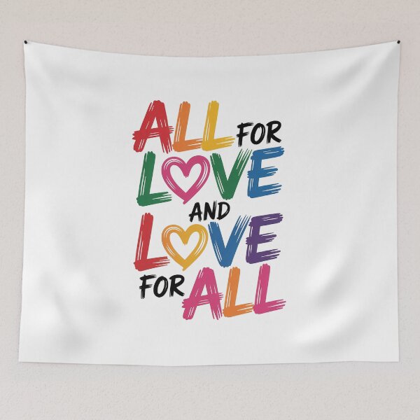 Item preview, All For Love And Love For All Shirt, Comfort Colors designed and sold by FranzFriesen.