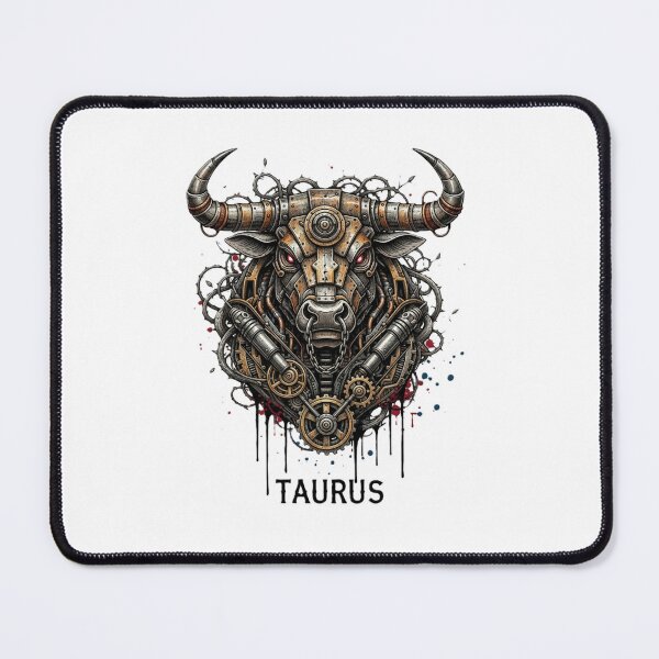 Item preview, Taurus – The Iron Beast of Persistence designed and sold by CelticSoulShop.