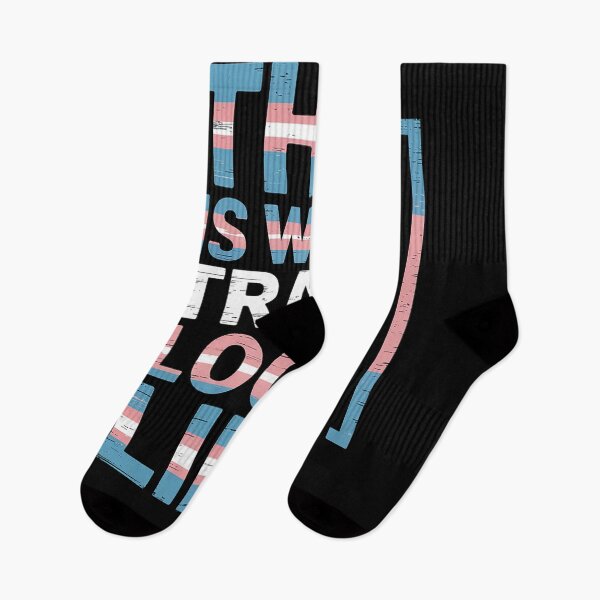 Item preview, Transgender Pride Flag LGBTQ This Is What Trans Looks Like designed and sold by RansomFlatley.