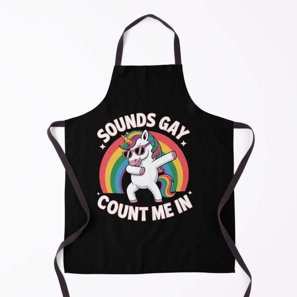 Item preview, Sounds Gay Count Me In Unicorn Dabbing LGBT Pride Month Gay designed and sold by DrewLeuschke.