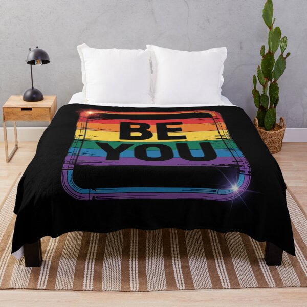 Item preview, Retro Vintage LGBT Pride Rainbow Be You designed and sold by AmparoBoyle.