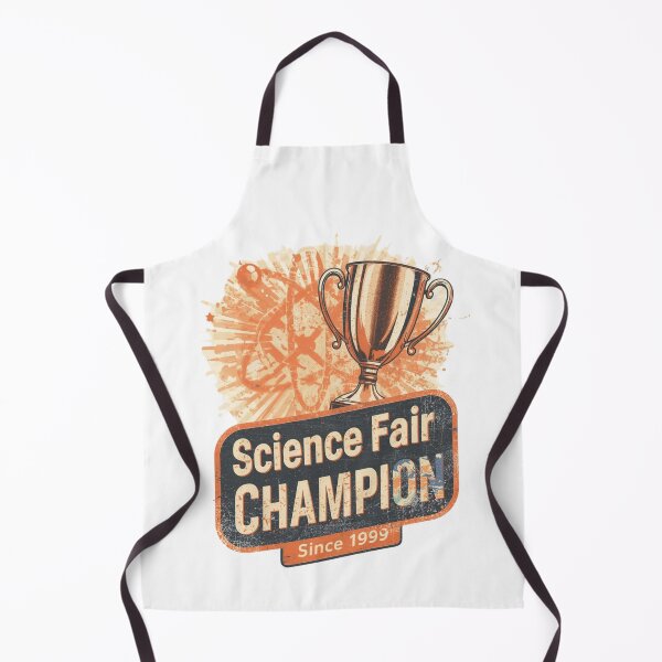 Item preview, Science Fair Champion Since 1999: Retro Trophy & Atom School Achievement Design designed and sold by Tucker-Art.
