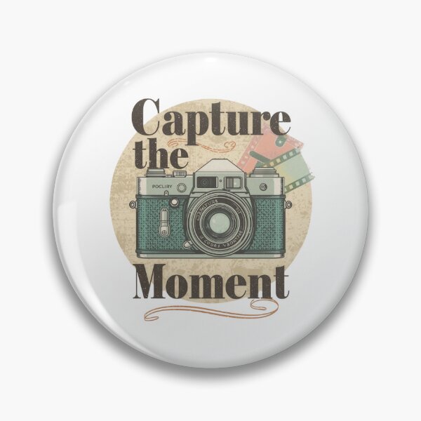Item preview, Capture the Moment: Vintage SLR Camera Photography Retro Film Graphic designed and sold by Tucker-Art.