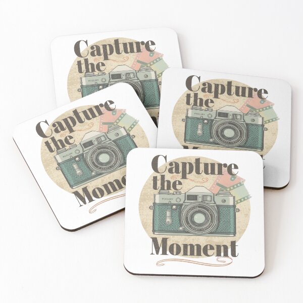 Item preview, Capture the Moment: Vintage SLR Camera Photography Retro Film Graphic designed and sold by Tucker-Art.