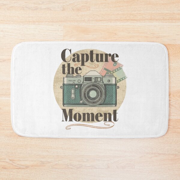 Item preview, Capture the Moment: Vintage SLR Camera Photography Retro Film Graphic designed and sold by Tucker-Art.
