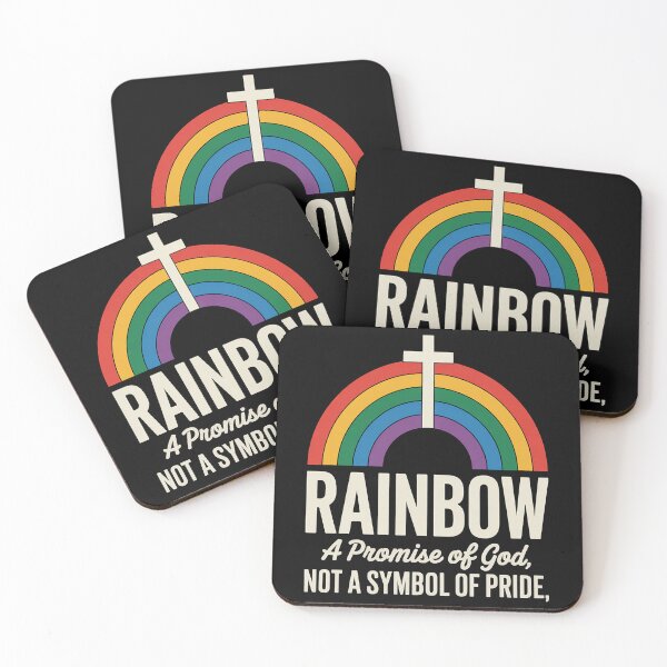 Item preview, Rainbow A Promise Of God Not A Symbol Of Pride designed and sold by DrewLeuschke.