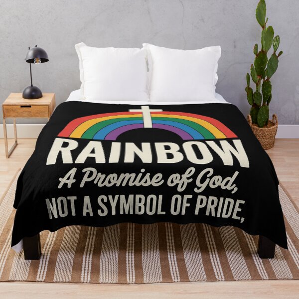 Item preview, Rainbow A Promise Of God Not A Symbol Of Pride designed and sold by DrewLeuschke.