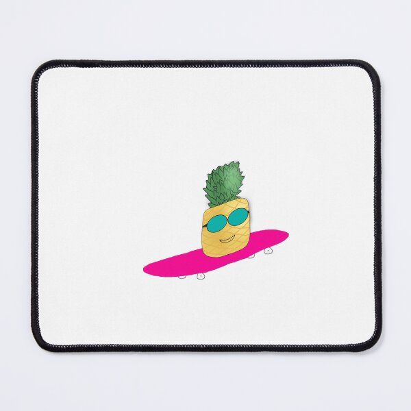 Item preview, Cool Pineapple With Sunglasses Riding a Skateboard – Fun Tropical Character designed and sold by Beautiful art store.