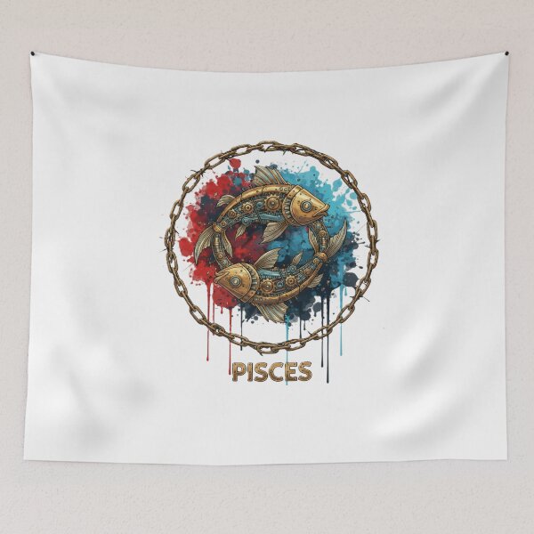 Item preview, Pisces – The Dreamers Forged in Metal designed and sold by CelticSoulShop.