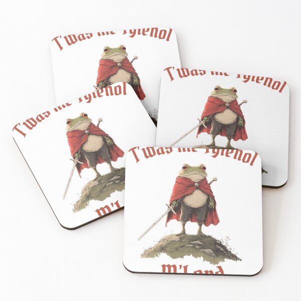 Item preview, Tylenol Twas the Tylenol M'lord Funny Frog Liberal Meme designed and sold by SavannahCampbel.