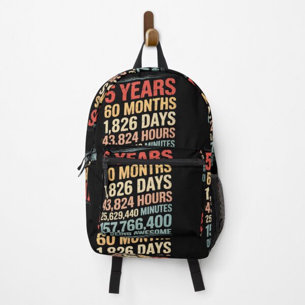 Item preview, 5 Years of Being Awesome Months, Days, Minutes 5th Birthday  designed and sold by ClassicAnthony.