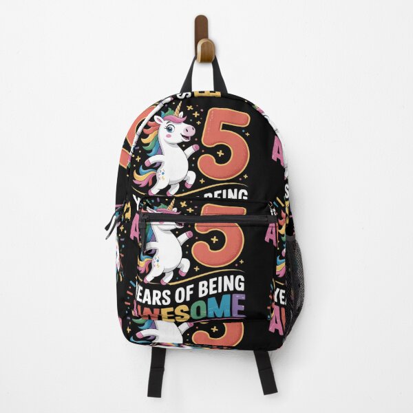 Item preview, 5 Years Of Being Awesome Unicorn 5th Birthday Girls Kids designed and sold by ClassicAnthony.