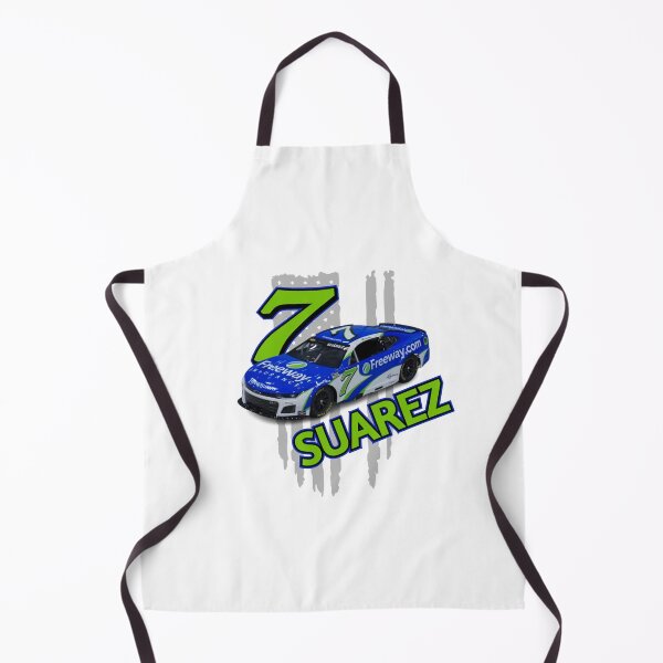 Item preview, Daniel Suarez on a ripped flag designed and sold by TracksideTeesShop.