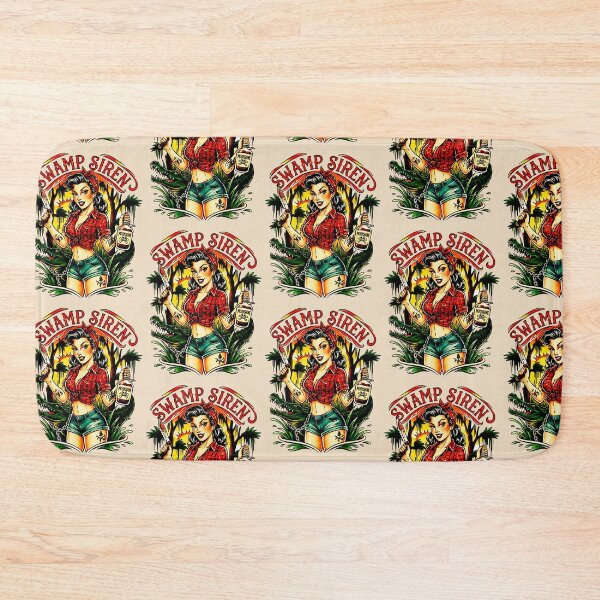 Item preview, Swamp Siren Dangerous Pinup Rockabilly Kustom Kulture Lowbrow designed and sold by Retroaugogo.