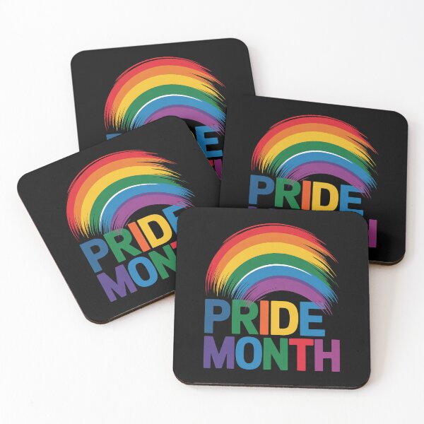 Item preview, Pride Month Demon LGBT Gay Pride Month Rainbow Pride Flag designed and sold by FranzFriesen.
