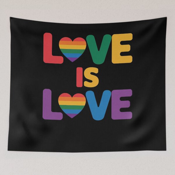 Item preview, Love is Love - Pride Month - LGBTQ - Peace No Hate designed and sold by AmparoBoyle.