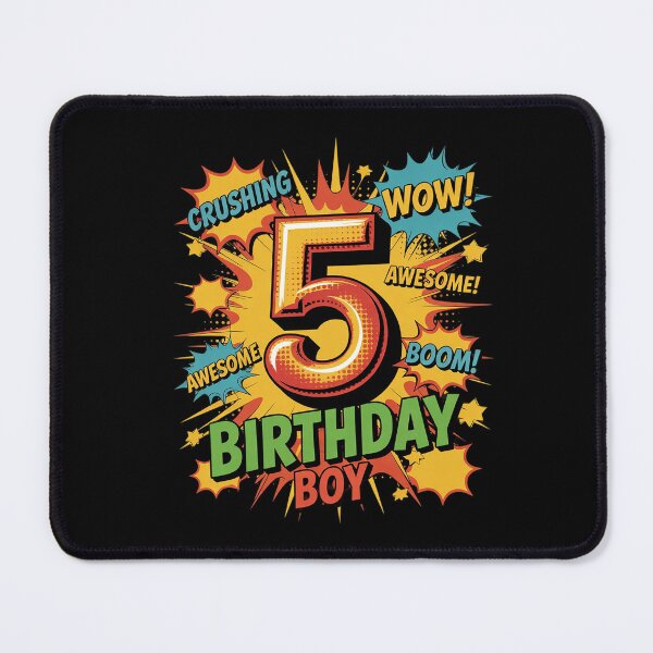 Item preview, 5th Birthday Kids Comic Style Kids Boys 5 Year Old  designed and sold by ClassicAnthony.
