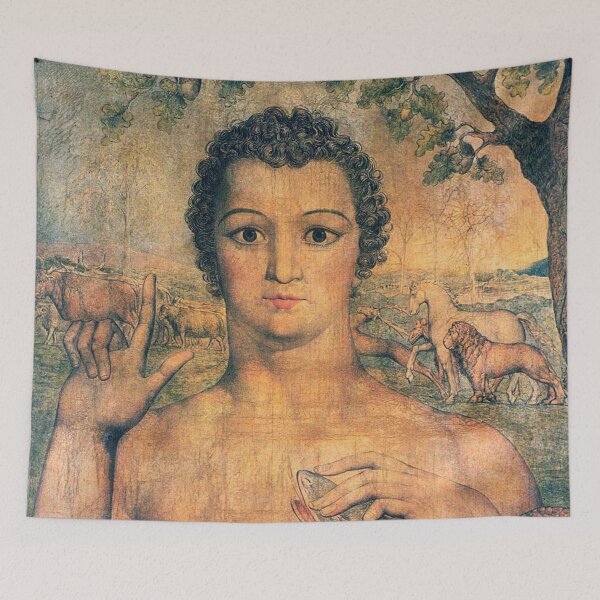 Item preview, HD Adam Naming the Beasts, by William Blake HIGH DEFINITION original colors designed and sold by MINDTHECHERRY.