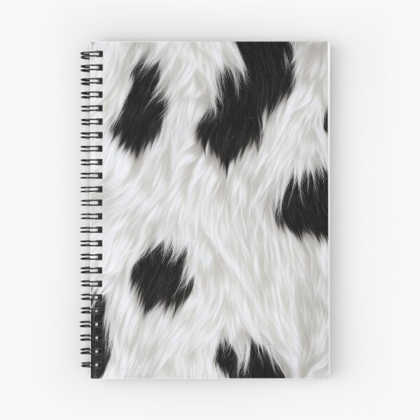 Item preview, Realistic Cow Print Fur Pattern – Soft Black and White Animal Texture Design designed and sold by AwesomeBeyondLimits.