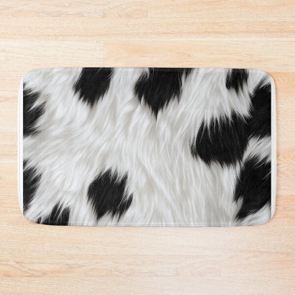 Item preview, Realistic Cow Print Fur Pattern – Soft Black and White Animal Texture Design designed and sold by AwesomeBeyondLimits.