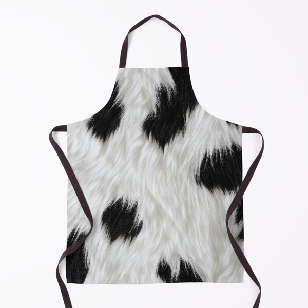 Item preview, Realistic Cow Print Fur Pattern – Soft Black and White Animal Texture Design designed and sold by AwesomeBeyondLimits.