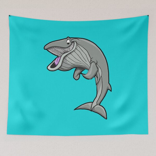 Item preview, Humpback Whale designed and sold by wickedcartoons.