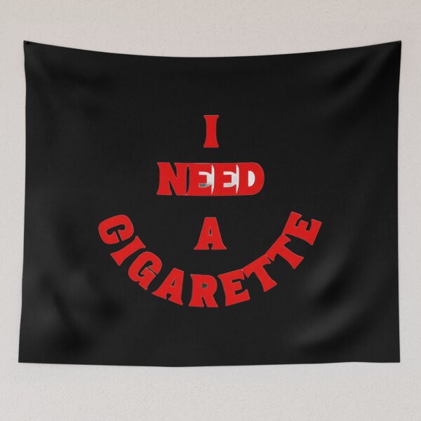 Item preview, I Need A Cigarette - Red designed and sold by marsomlevkaf.