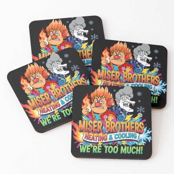 Item preview, Miser Brothers Heating And Cooling Too Much Humorous Christmas designed and sold by SavannahCampbel.