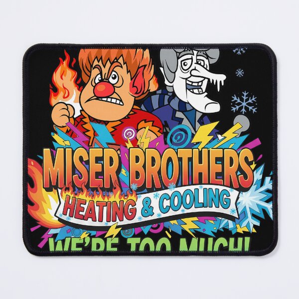 Item preview, Miser Brothers Heating And Cooling Too Much Humorous Christmas designed and sold by SavannahCampbel.