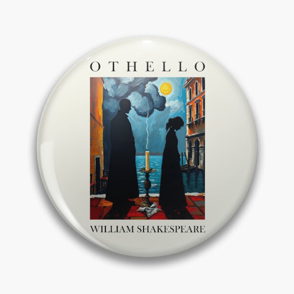 Item preview, Othello William Shakespeare Classic English Literature Artwork designed and sold by kakarikihill.