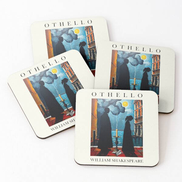 Item preview, Othello William Shakespeare Classic English Literature Artwork designed and sold by kakarikihill.